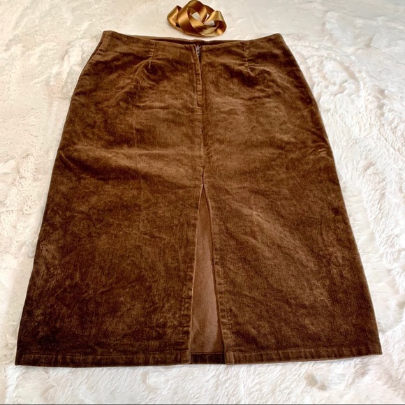 Hot Sauce Studded Corduroy Pencil Skirt Size Small - Picture 8 of 11